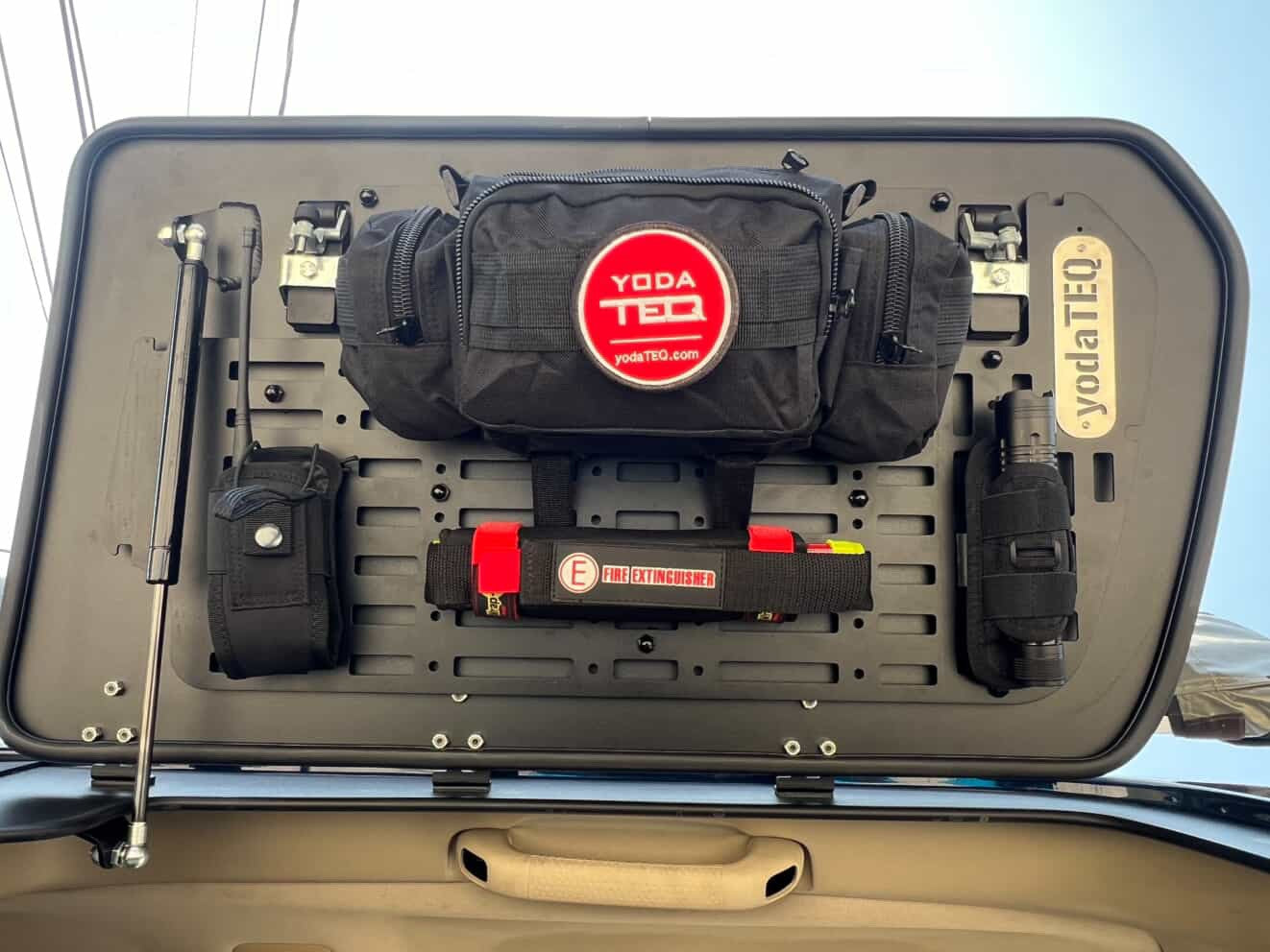 Toyota Land Cruiser 100 Series 1998-2007 GullWing Hatch System with Molle Panels Lexus / LX470