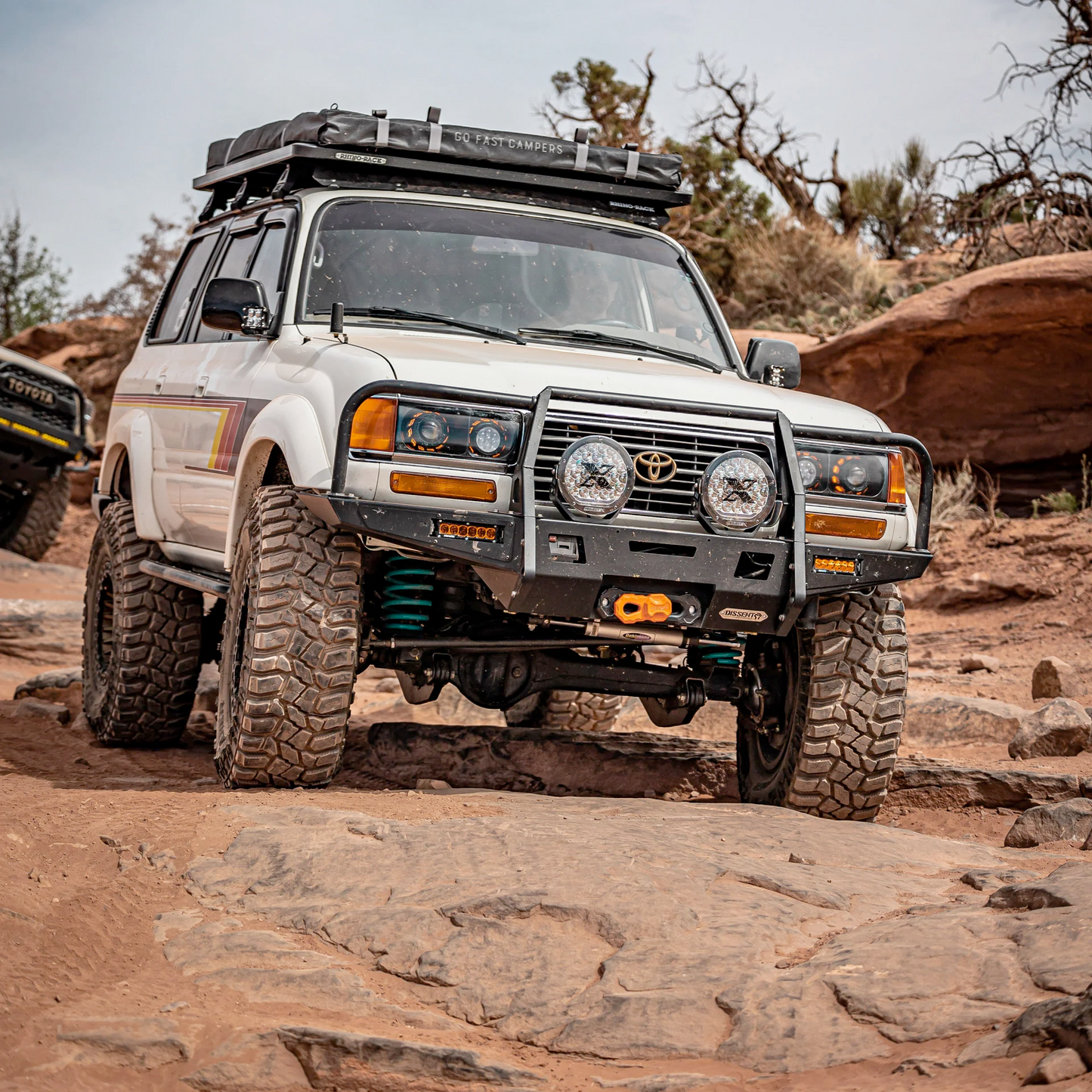 Ditch Light Mirror Mounts - FZJ80 Toyota Land Cruiser Lexus LX450