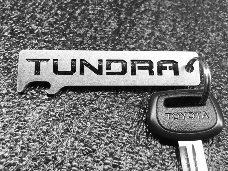 TOYOTA TUNDRA - Stainless Steel Keychain Bottle Opener