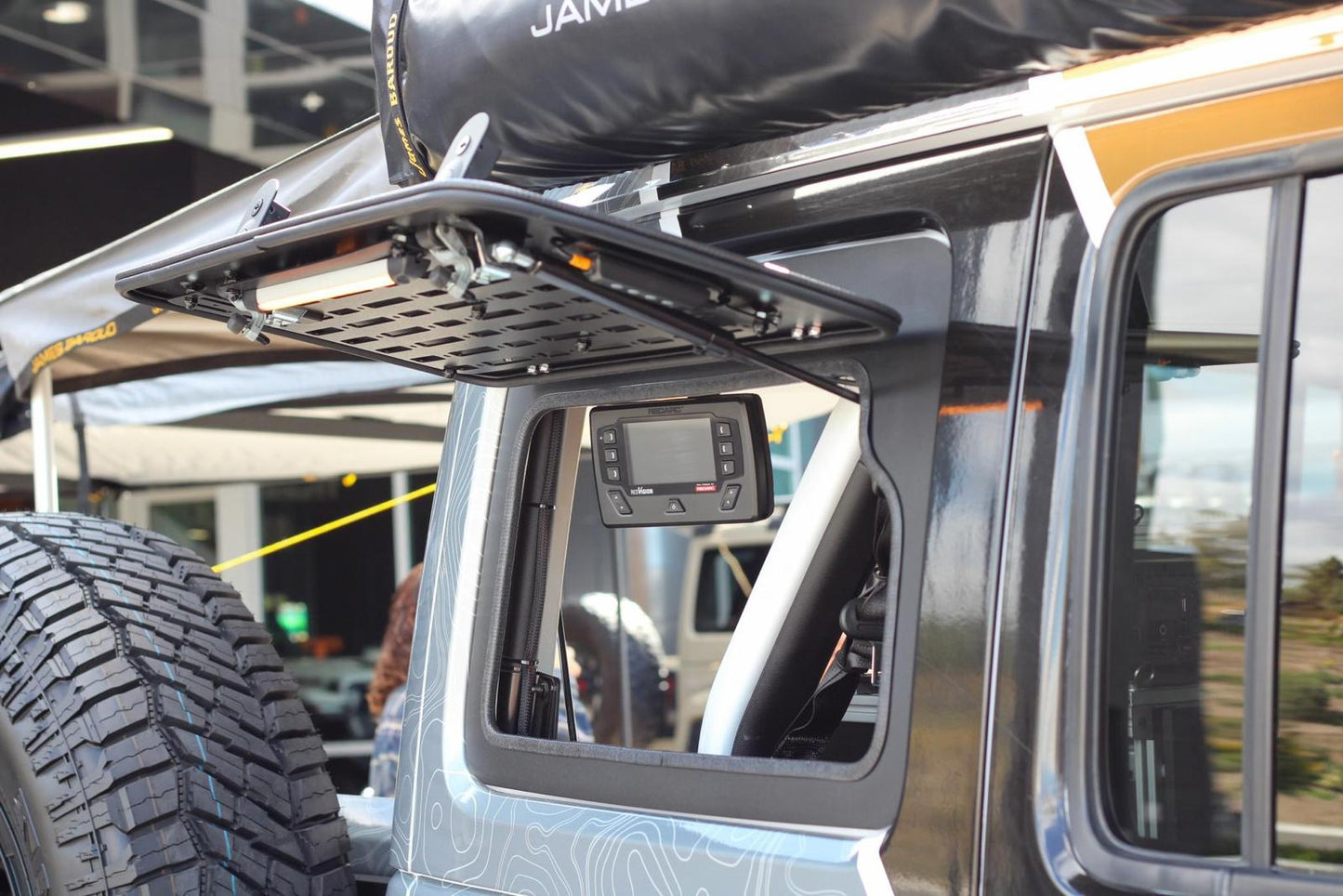 JLU - 4 Door 2018 - 2025 Gullwing Hatch System RIGHT SIDE Passenger