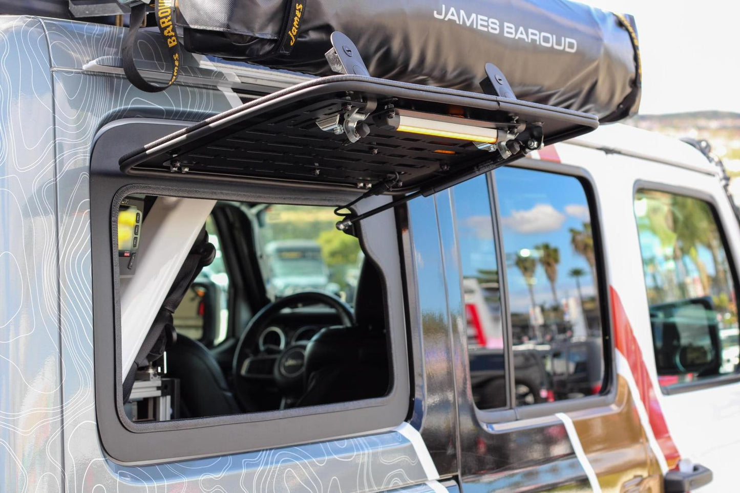 JLU - 4 Door 2018 - 2025 Gullwing Hatch System RIGHT SIDE Passenger