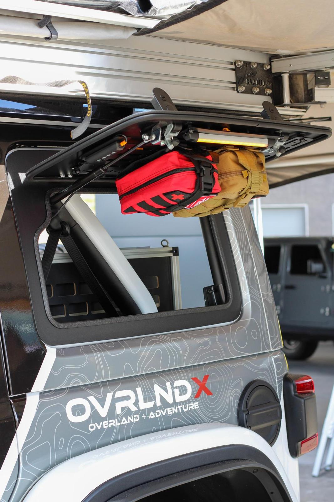 Jeep JLU - 4 Door 2018 - 2025 Gullwing Hatch System with Molle Panels