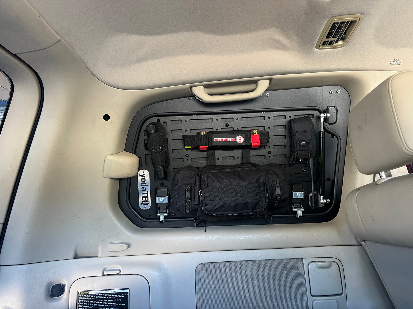 Toyota Land Cruiser 100 Series 1998-2007 GullWing Hatch System with Molle Panels Lexus / LX470