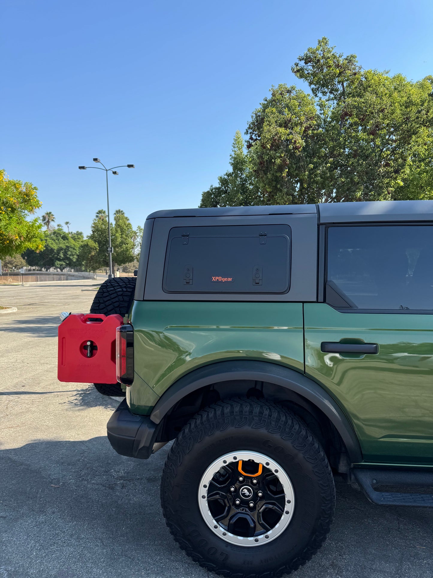 6th Gen Bronco 4 Door 2021 - 2025 Gullwing Hatch System with Molle Panels LEFT DRIVERSIDE