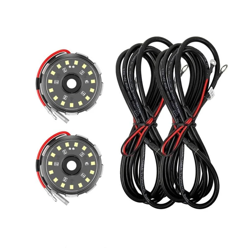 KC HiLiTES Cyclone V2 LED Kit - Clear