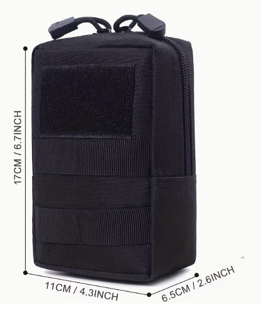 BLACK EDC Molle Accessory Bag
