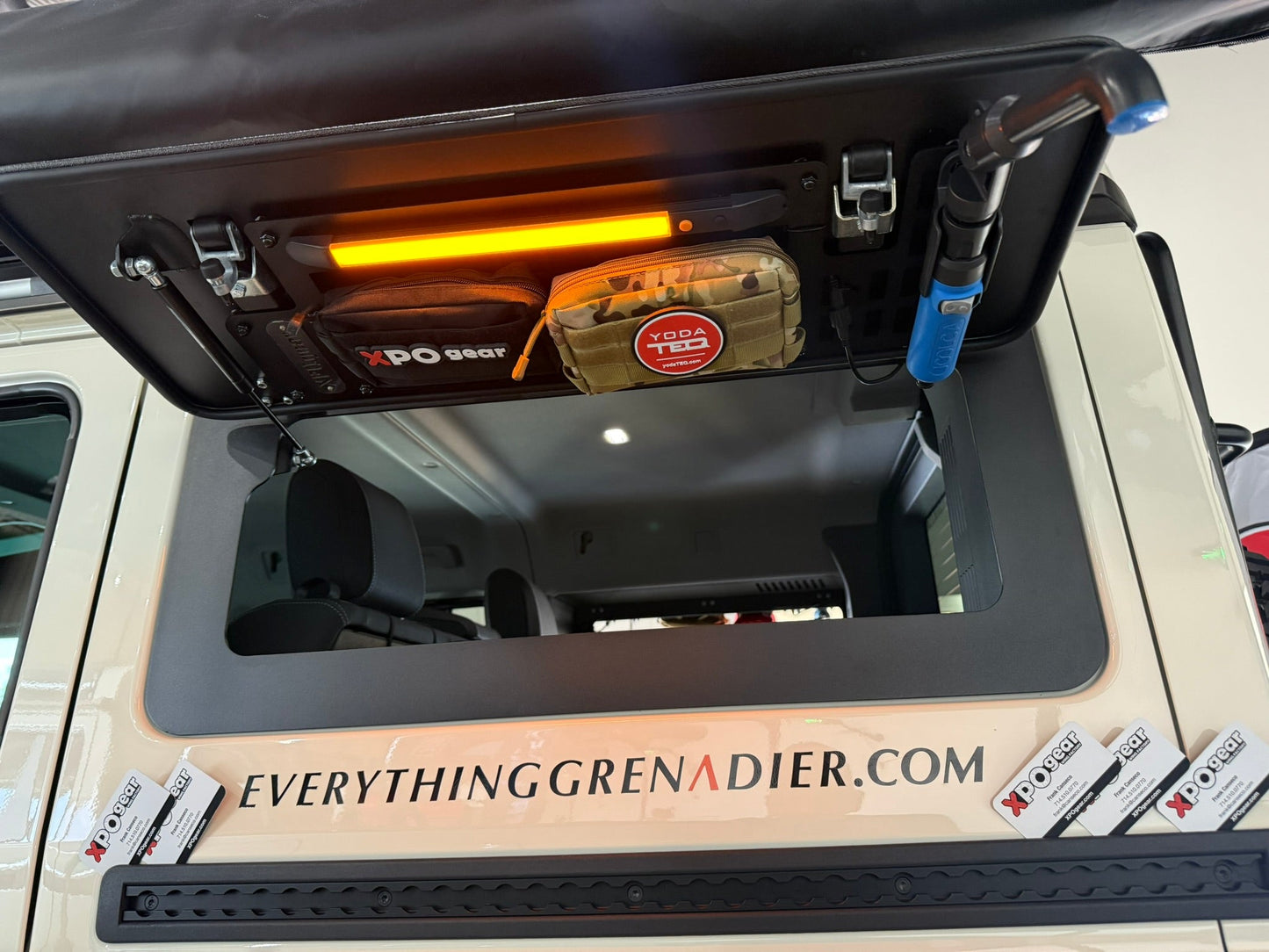 INEOS Grenadier GullWing Hatch System with Molle Panels