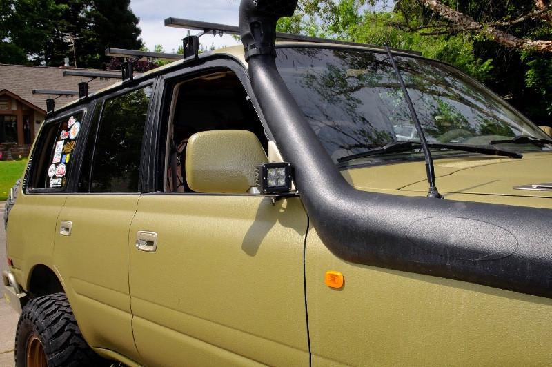 Ditch Light Mirror Mounts - FZJ80 Toyota Land Cruiser Lexus LX450