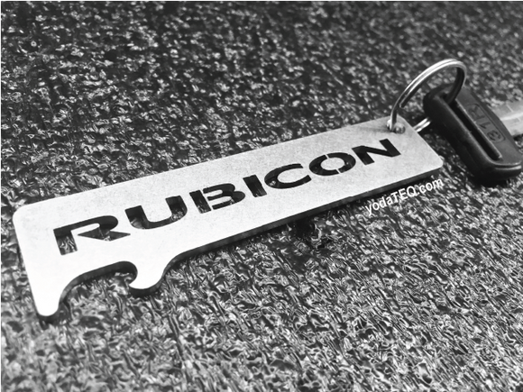 RUBICON - Stainless Steel Keychain Bottle Opener