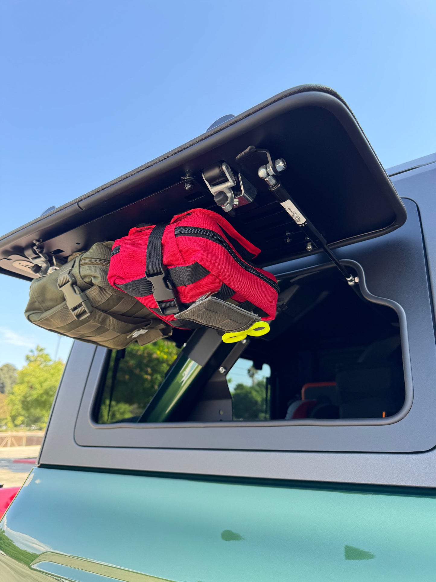 6th Gen Bronco 4 Door 2021 - 2025 Gullwing Hatch System with Molle Panels LEFT DRIVERSIDE