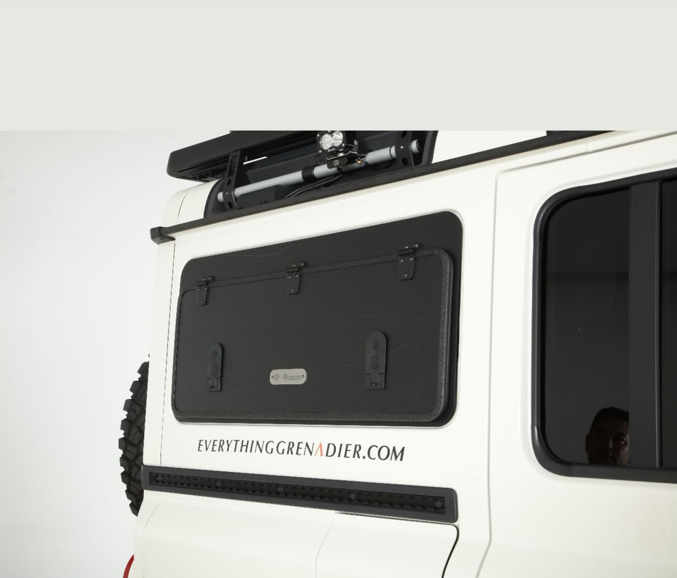 INEOS Grenadier GullWing Hatch System with Molle Panels