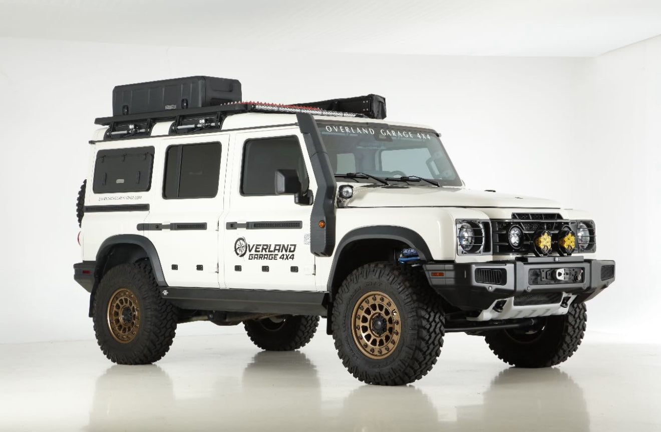 INEOS Grenadier GullWing Hatch System with Molle Panels