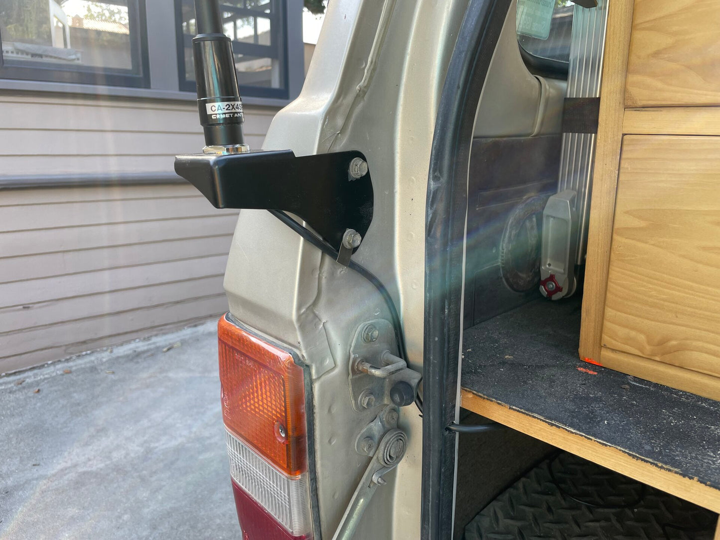 LEFT Rear Antenna / Light Mount U.S. DRIVER SIDE - FJ60 FJ62 Toyota Land Cruiser