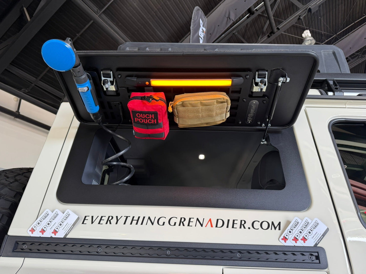 INEOS Grenadier GullWing Hatch System with Molle Panels