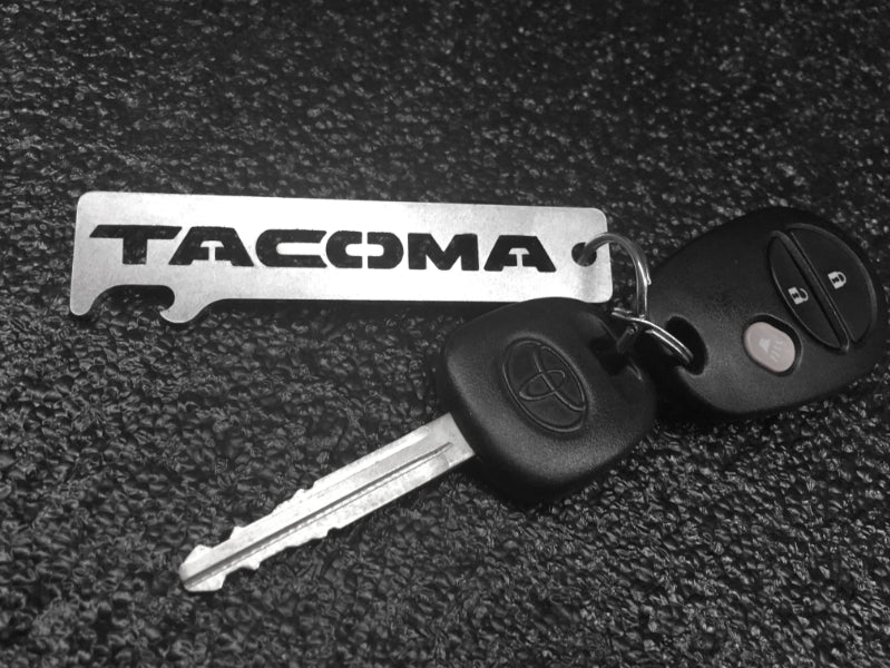 TOYOTA TACOMA 2nd - 3rd Gen - Stainless Steel Keychain Bottle Opener