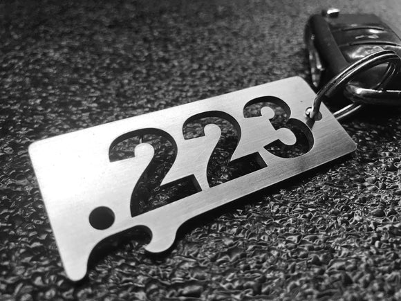 .223 Remington  - Stainless Steel Keychain Bottle Opener