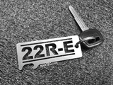 22R-E TOYOTA  - Stainless Steel Keychain Bottle Opener