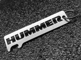 HUMMER - Stainless Steel Keychain Bottle Opener