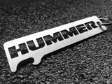 HUMMER - Stainless Steel Keychain Bottle Opener