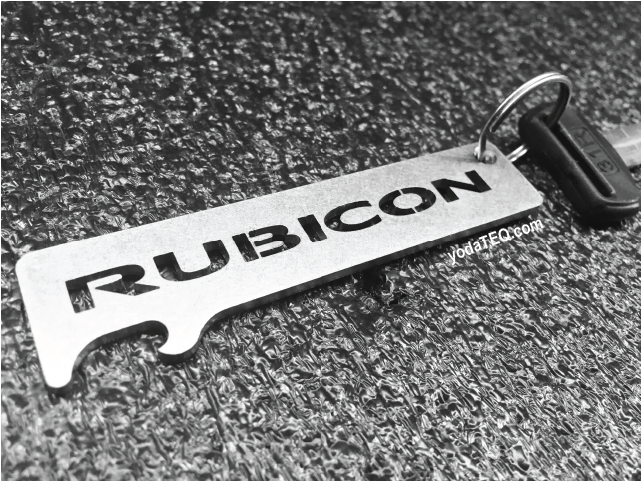 RUBICON - Stainless Steel Keychain Bottle Opener