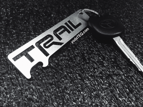 TRAIL - Stainless Steel Keychain Bottle Opener
